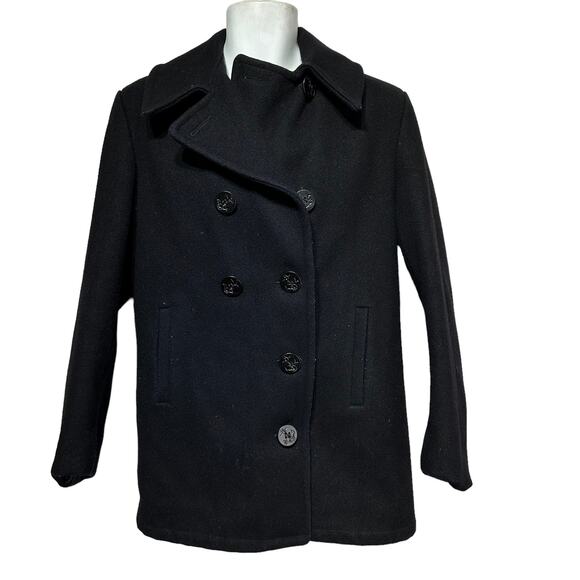 Vintage Fox Knapp NauticalPeacoat Size 38 Made In USA - Picture 4 of 4